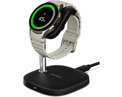 SwanScout 505S - Oplaadstandaard voor Samsung horloge - Draadloze Oplader voor Samsung Galaxy Watch Ultra 2/Ultra/9/8/8 Classic/7/Ultra/6/6 Classic - Snel opladen