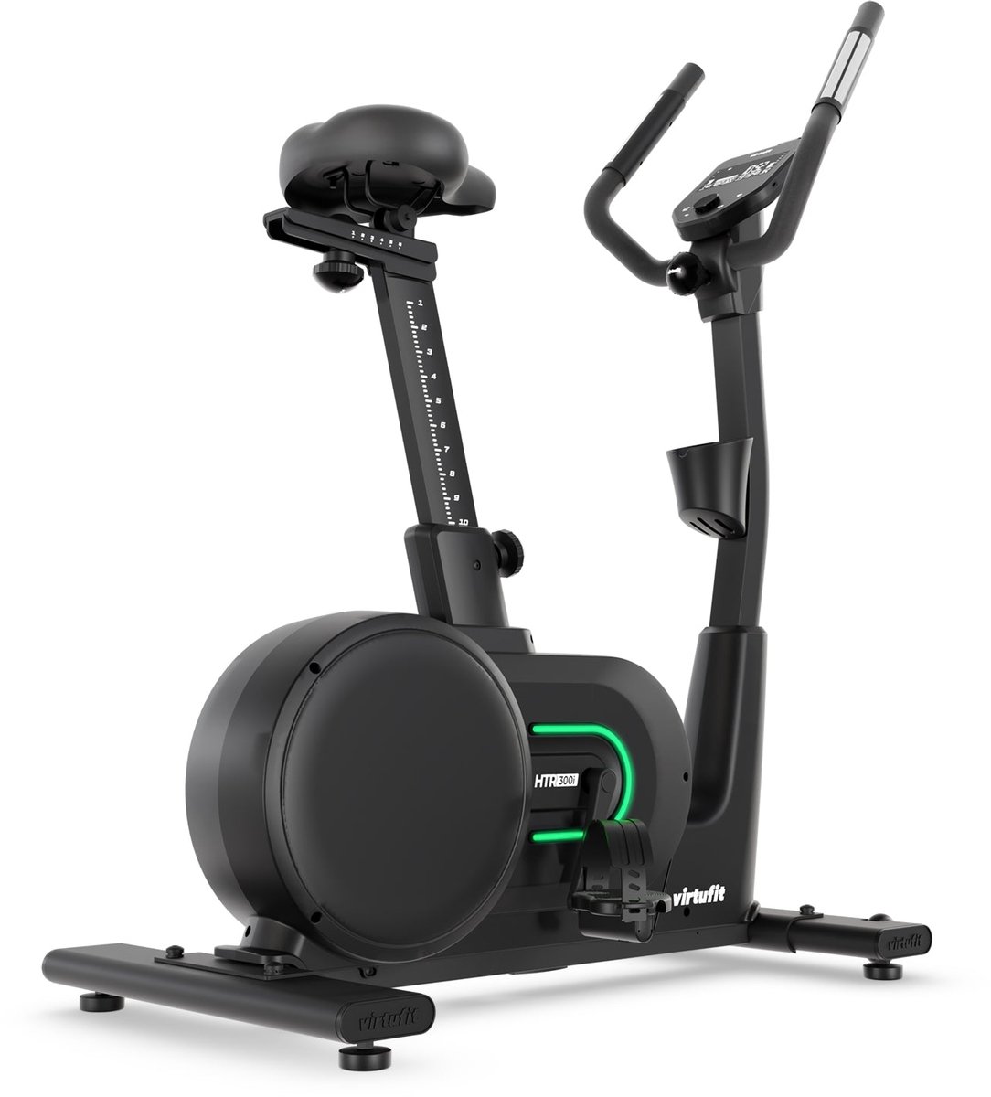 Bol.com VirtuFit HTR300i Hometrainer - 48 Weerstandsniveaus - 43 Programma's - 7 kg Vliegwiel - 150 kg - Bluetooth - Kinomap, Zw... aanbieding
