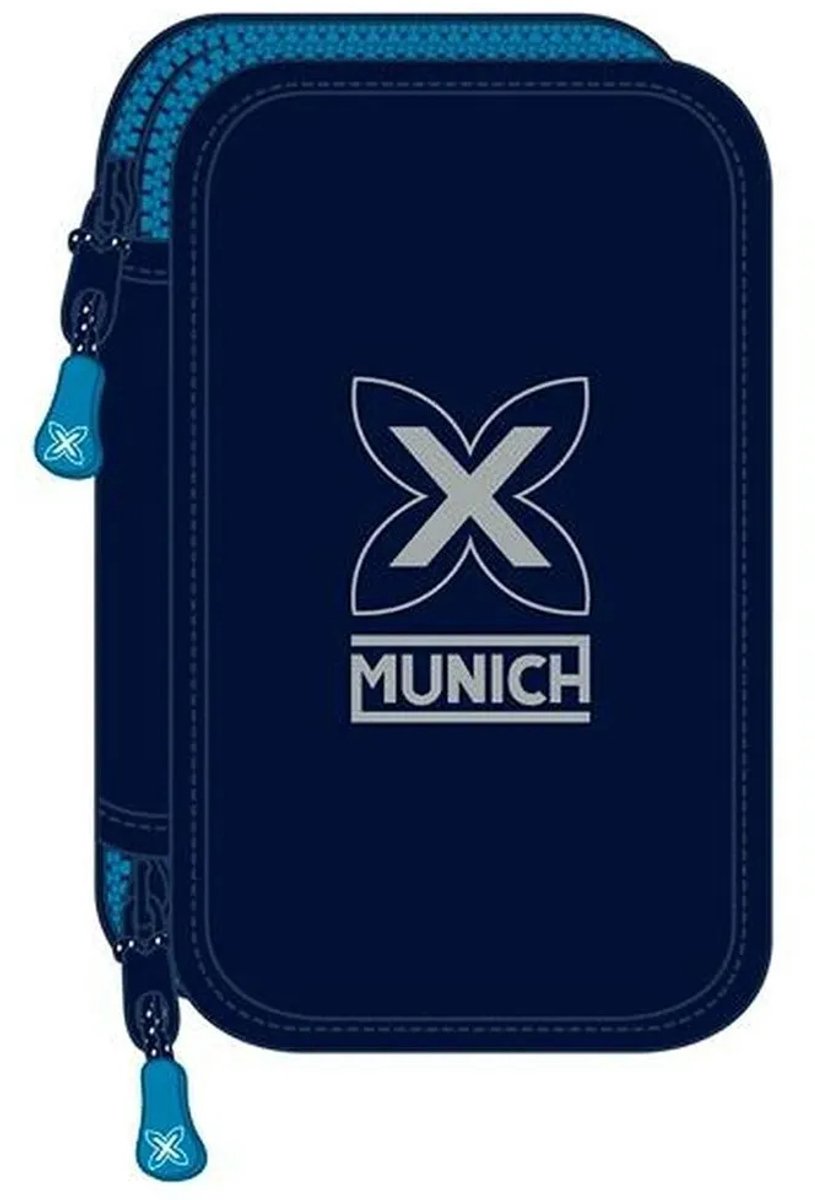 Safta Double Filling Munich Nautic Etui 28 Eenheden Blauw Man