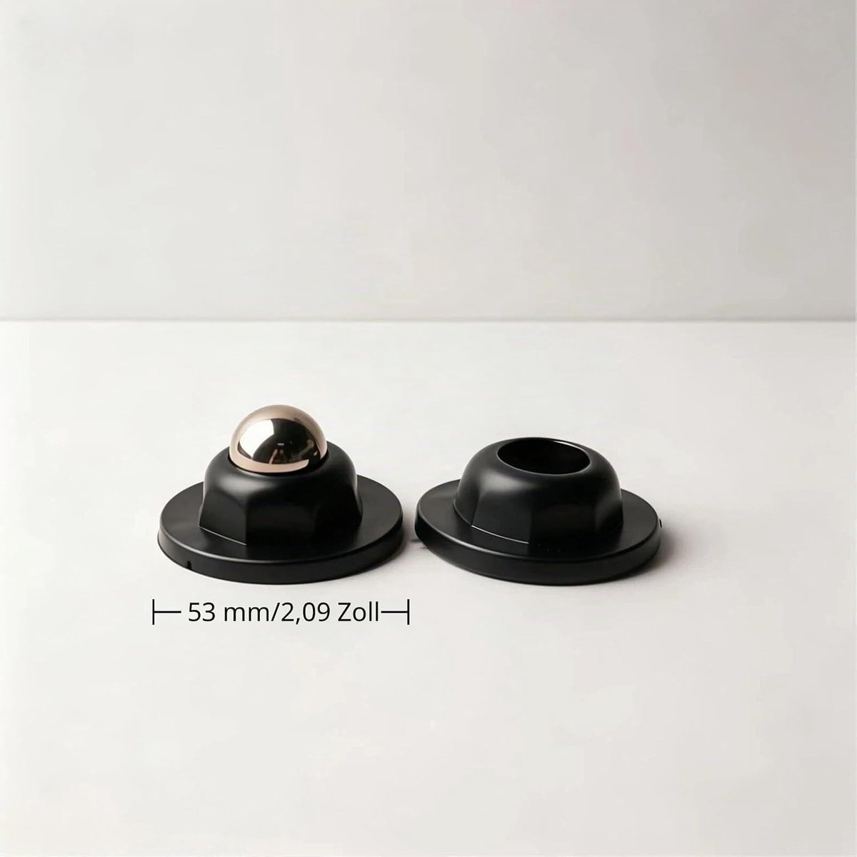 2 stuks - Deurstopper-Deurbuffer-Deurstoppers voor Binnen-Anti-botsingsdeurstopper- magnetische deurhouder- deurstopper voor wandmontage
