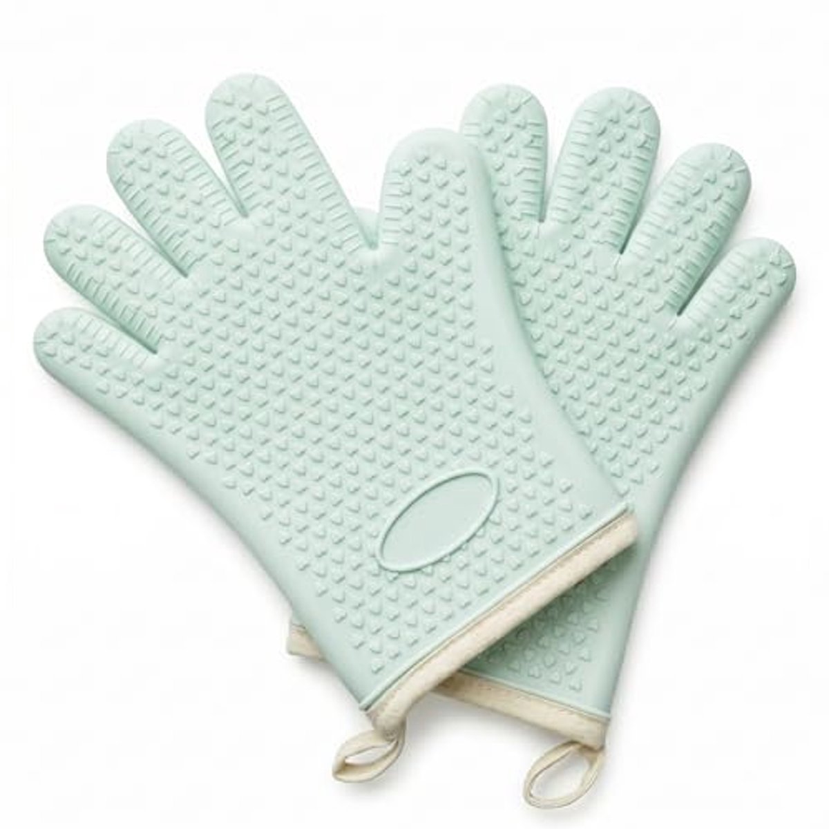1 stuk - ovenhandschoen - Siliconen materiaal - vijflaags dikke constructie - Hittebestendig en antislip - geschikt voor linker‑ en rechterhand - Keukenhandschoen - Geschikt voor magnetron en oven bij bak‑ en kookwerkzaamheden thuis