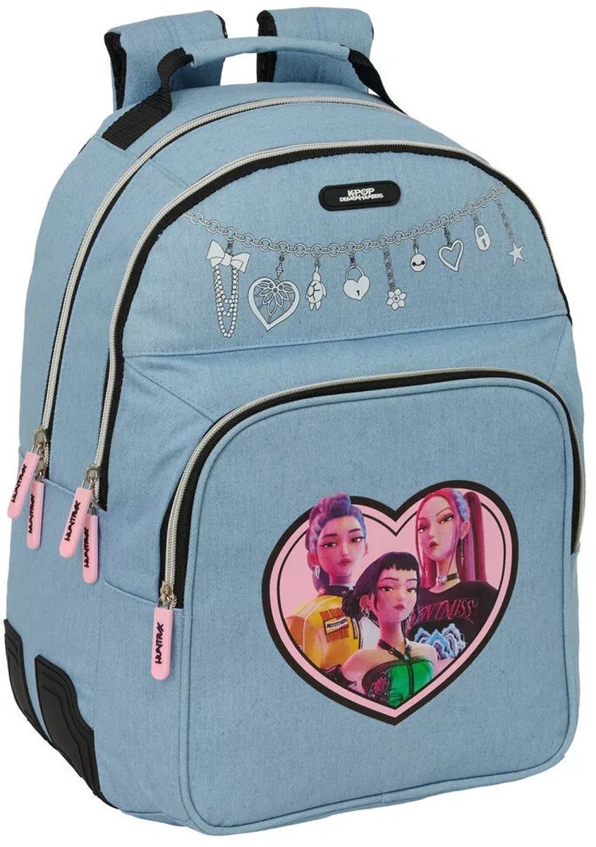 Safta K-pop Demon Hunters 22.5l 32x42x15 Cm Rugzak Blauw Kinderen