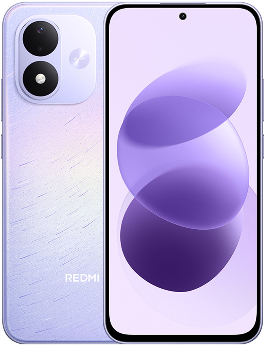 REDMI Note 17 5G - Celestial Purple - 6GB RAM - 128GB - 7700 mAh-batterij met 45 W turboladen - 6,99" FHD+ oogvriendelijk AMOLED-display - IP65 stof- en waterbestendigheid