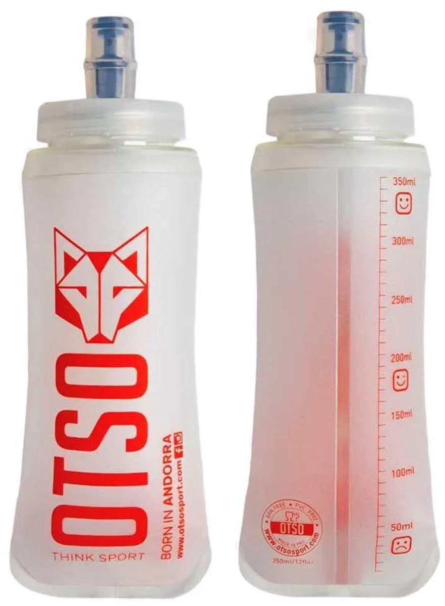 Otso Logo Soft Flask 350ml Transparant
