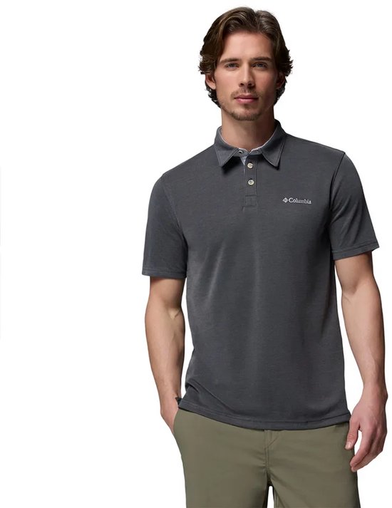 Columbia Nelson Point™ Polo - Polo Shirt - Heren Polo - Zwart - Maat L — afbeelding 5