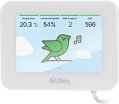 AirCheq Canairy Home | Nederlandse Kwaliteit | CO2 & Fijnstof Meter | Temperatuur & Luchtvochtigheid | Alarm | Datalogger | Zelf kalibrerend