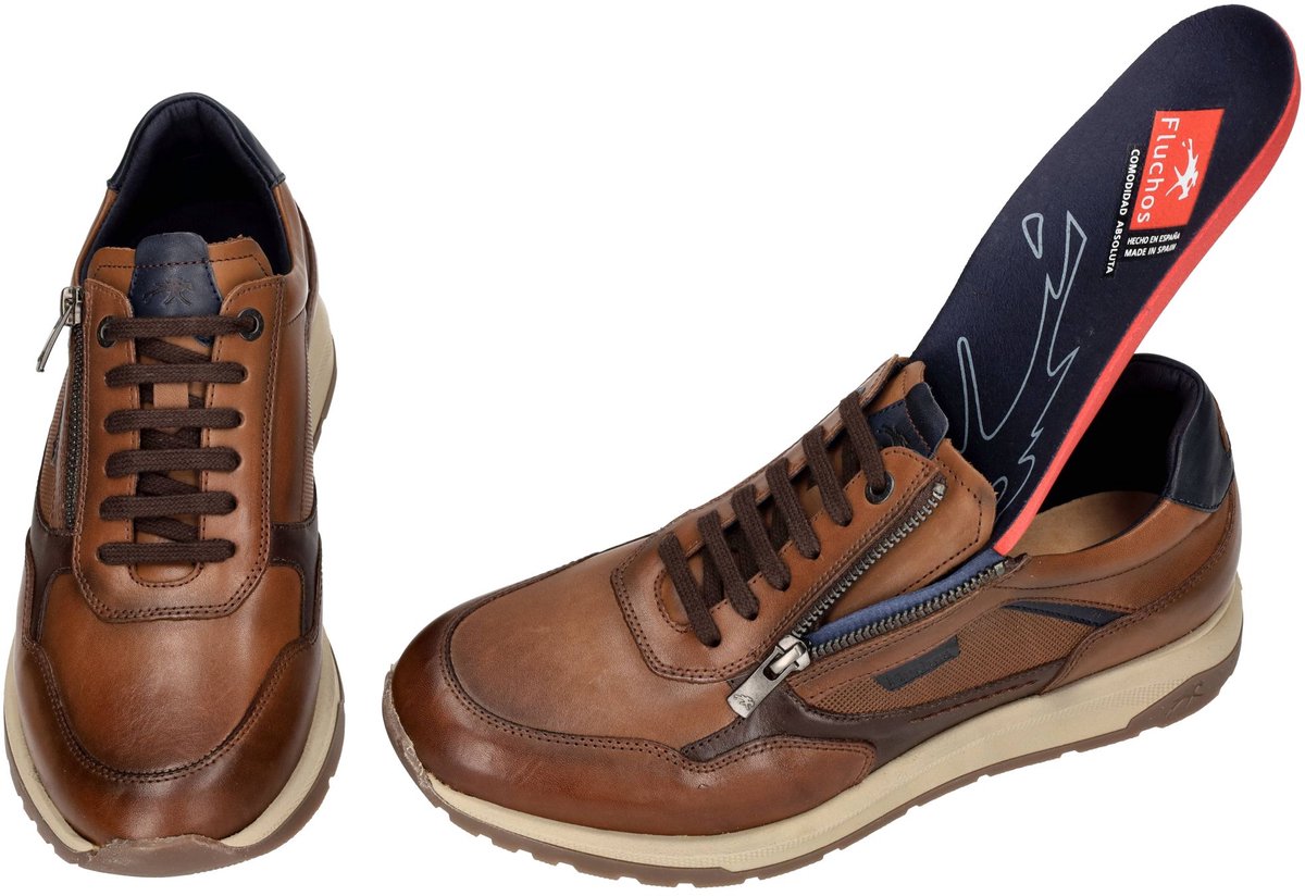 FLUCHOS F2530 HABANA zwart Bruin 46 EU