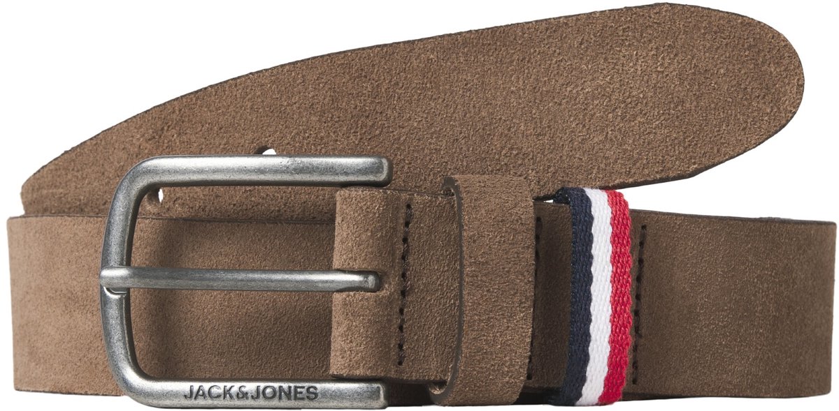 Jack & Jones Heren Riem JACESPO Suède Bruin - Maat 85