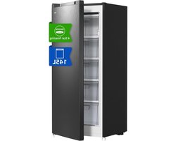 Vriezer - Invrieskast - Voedsel Bewaren - Energieklasse E - 145 Liter - Zwart
