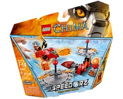 LEGO Legends of Chima Scorching Blades, Bouwpakket, 7 jaar, 77 stuk(s)