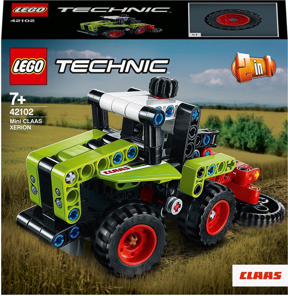 Bol.com LEGO Technic Mini CLAAS XERION 42102 aanbieding