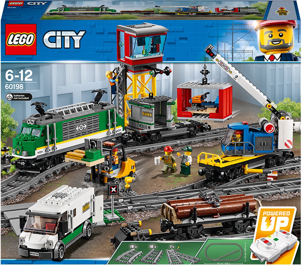 Bol.com LEGO City Vrachttrein 60198 aanbieding