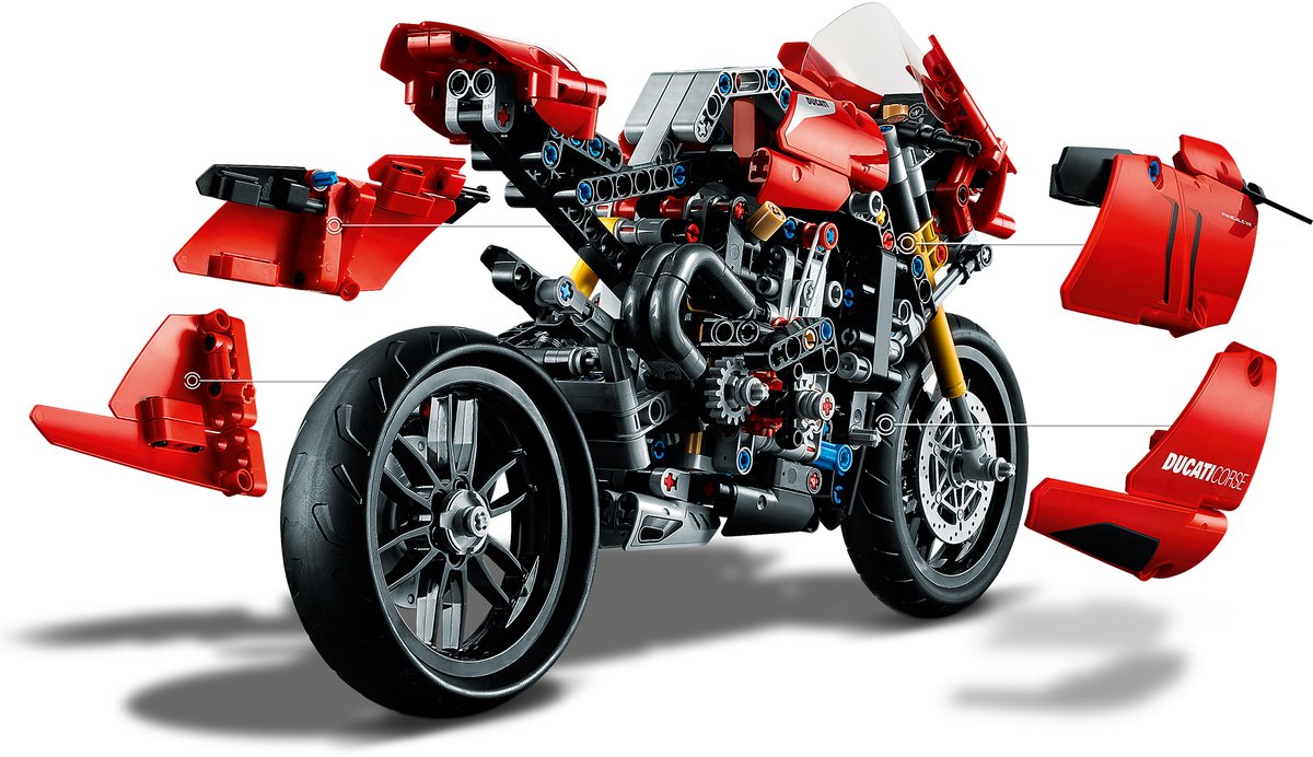 LEGO Technic Ducati Panigale V4 R 42107 — afbeelding 17