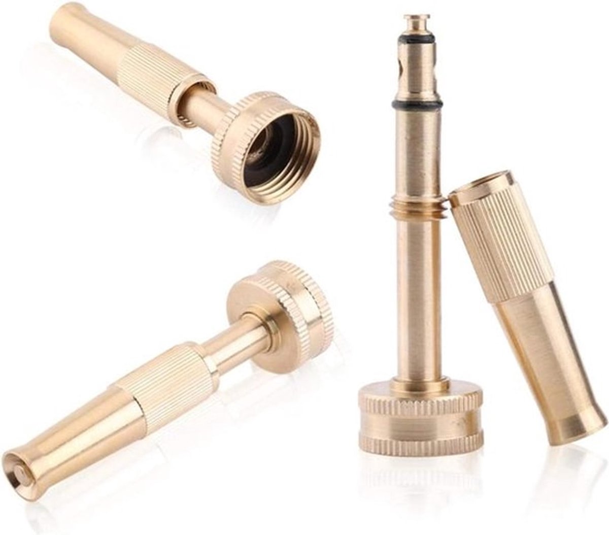 Gekke verkoop watersproeimondstuk hogedruk-messing constructie 101 mm / 40 inch sproeikop - instelbaar - waterslang - voor auto's - wassen .