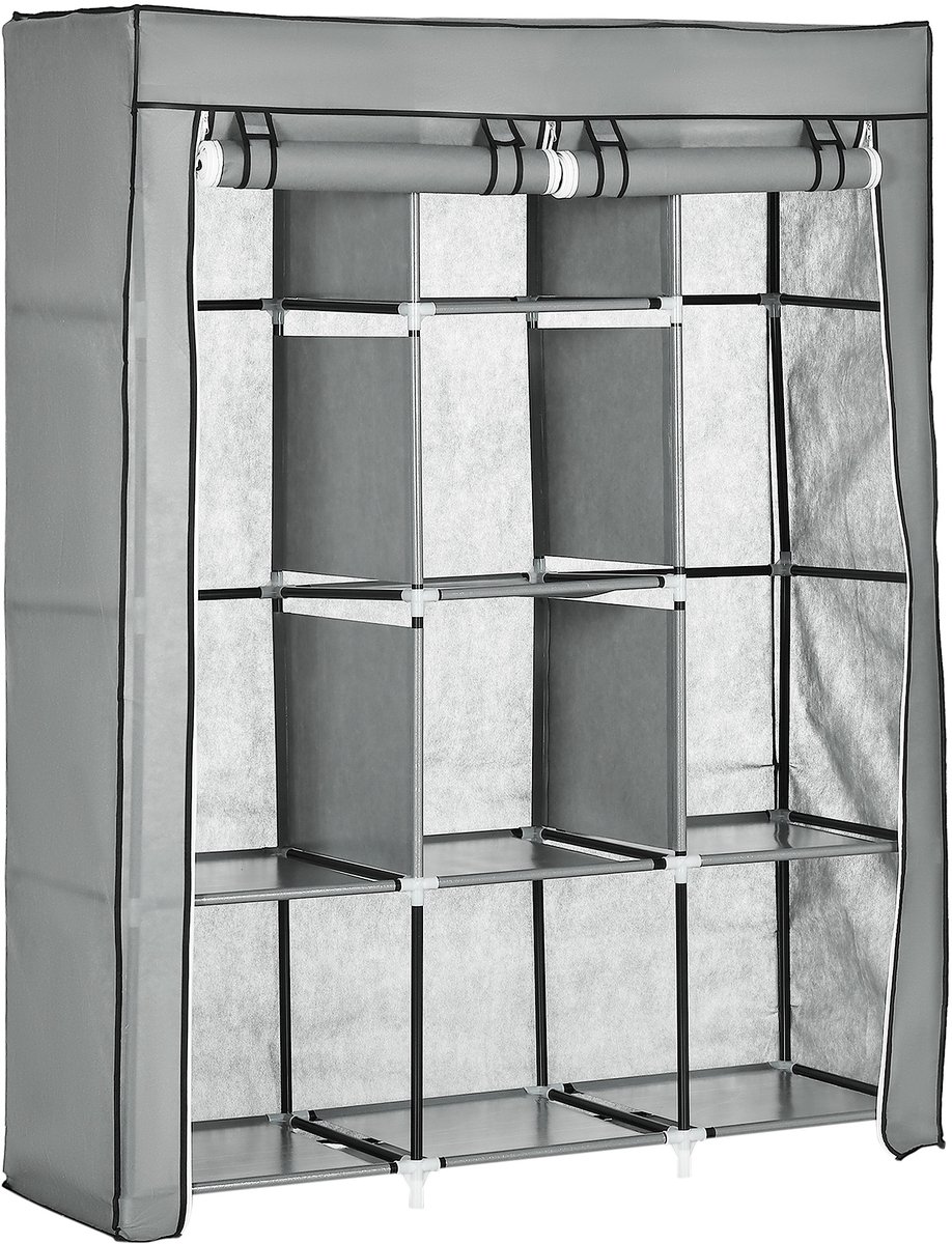 HOMCOM Stoffschrank mit Stoffschrank 850-211V00