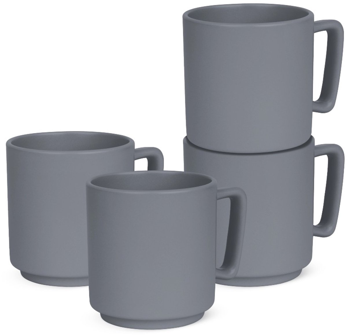 Set van 4 mokken van 300 ml uit de Aspen Collection
