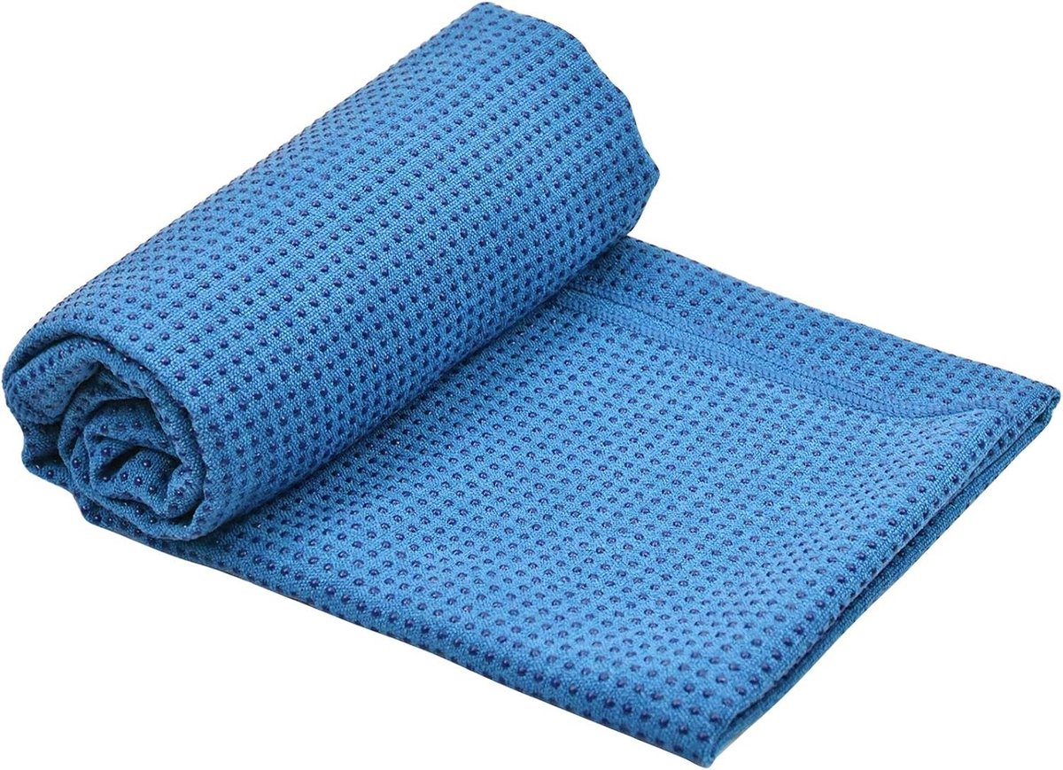 Antislip Yogamat met Draagtas, 183 x 160 cm, Microvezel, Ideaal voor Hot Yoga en Pilates