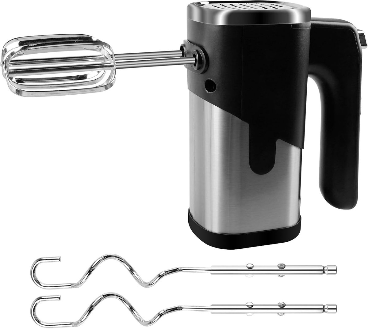Krachtige 800W Keukenmixer met 5 Snelheden, Eject Knop en Accessoires voor Taart en Room