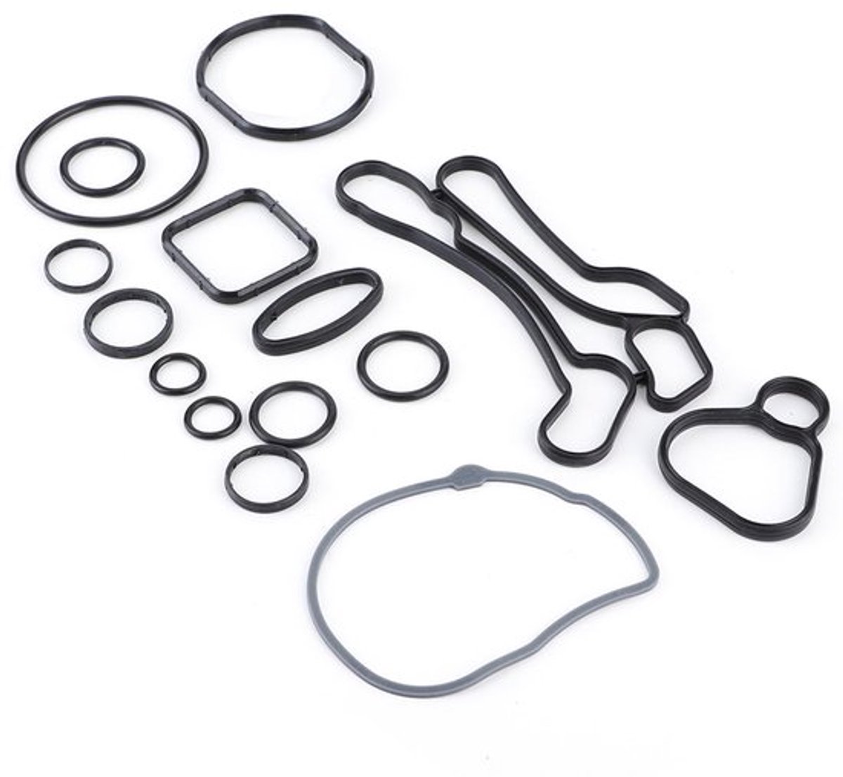 Jhubersproducts - Oil Cooler Seals - Rubber Oliekoeler Afdichtingen - Reparatieset