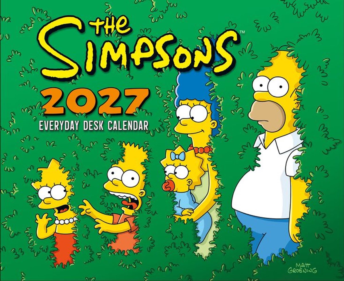 Simpsons Boxed Kalender 2027