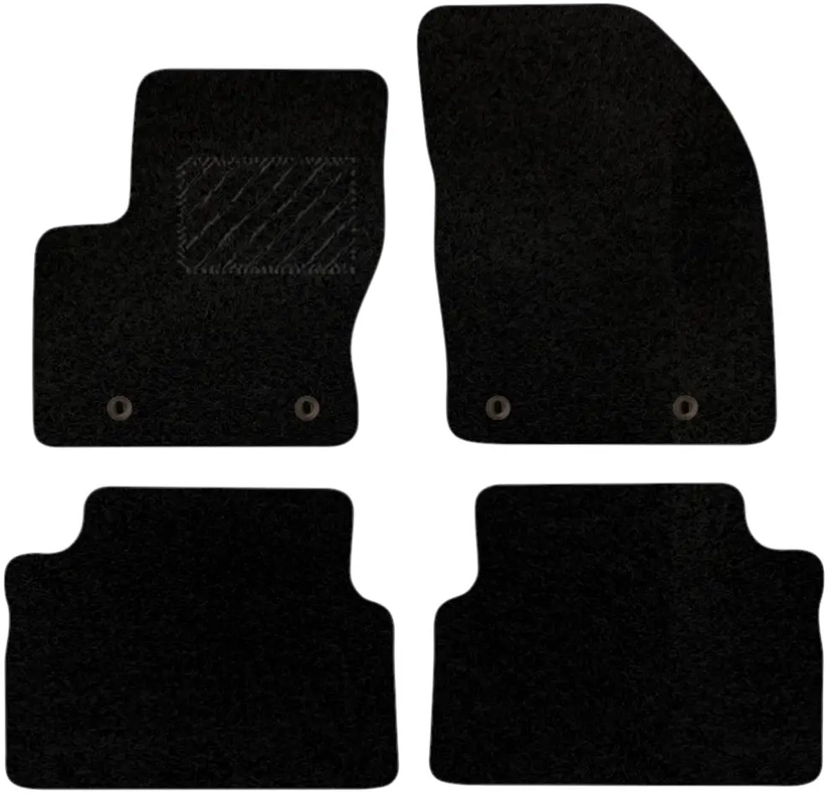 Automatten Ford C-Max 2003-2007 - Naaldvilt - 4-delig