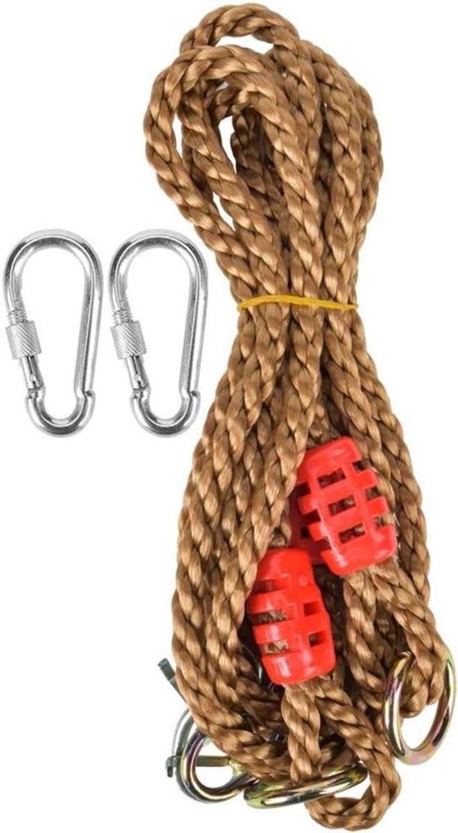 Allecto Plus - Tuin Schommel Hangmat voor Kinderen - Inclusief Verlengsnoer Touw