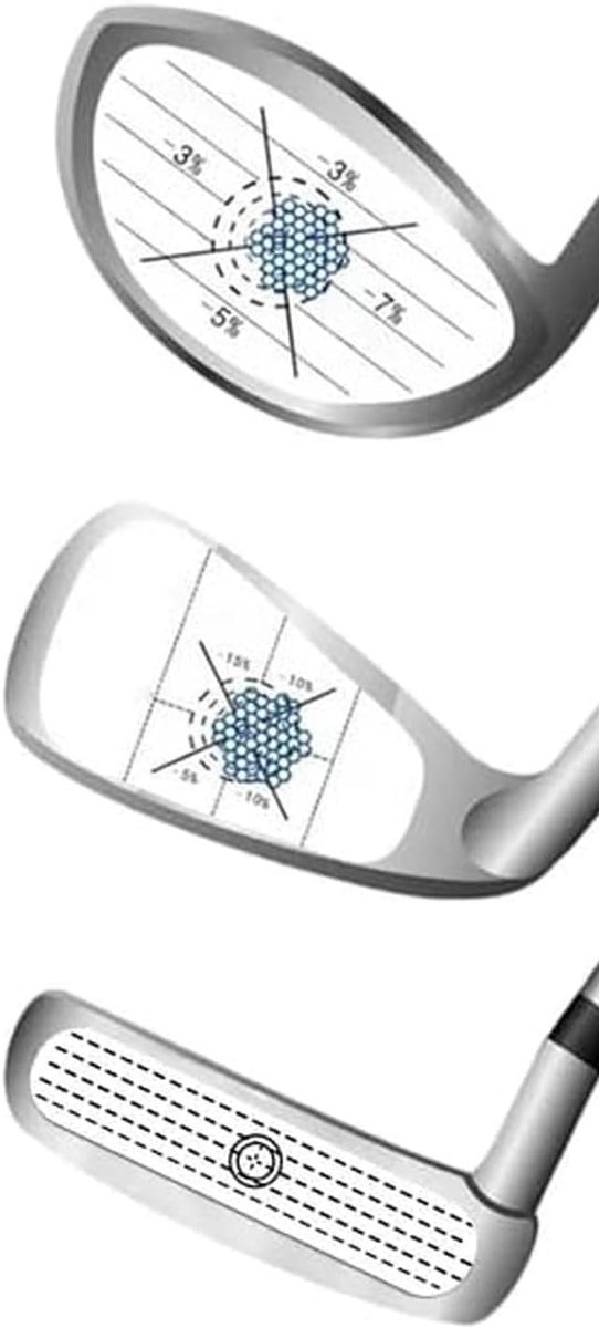 150 Stuks Golf Impact Stickers voor Verbetering van Golfswing en Precisie Training
