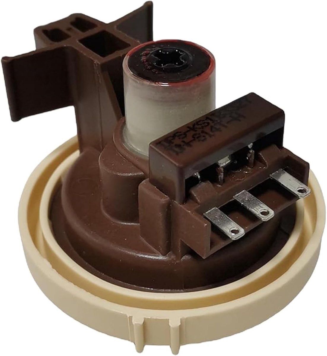 Druk- en waterniveausensor voor wasmachine, vervangingsonderdeel voor reparatie, compatibel met AP4458924 en PS4217080, ideaal voor onderhoud en efficiëntie