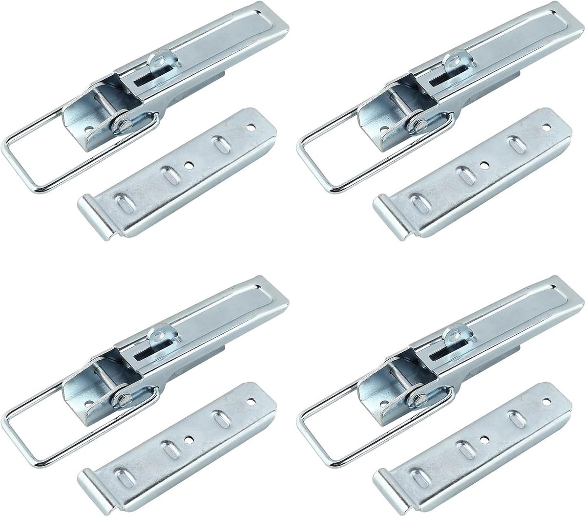 Eccentrische Klemmen met Houder 210mm, Spanning Sluiting voor Aanhangwagen Bord, Gegalvaniseerde Bevestiging en Liftring Accessoires voor Auto's