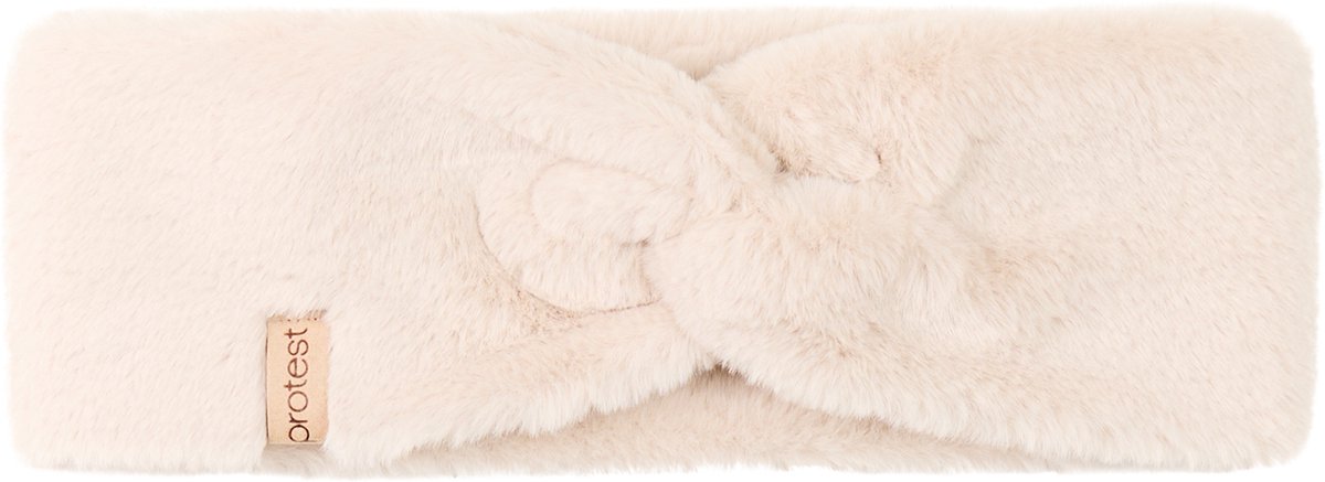 Protest PRTTracey Hoofdband Dames Oorwarmer Teddy Kitoffwhite