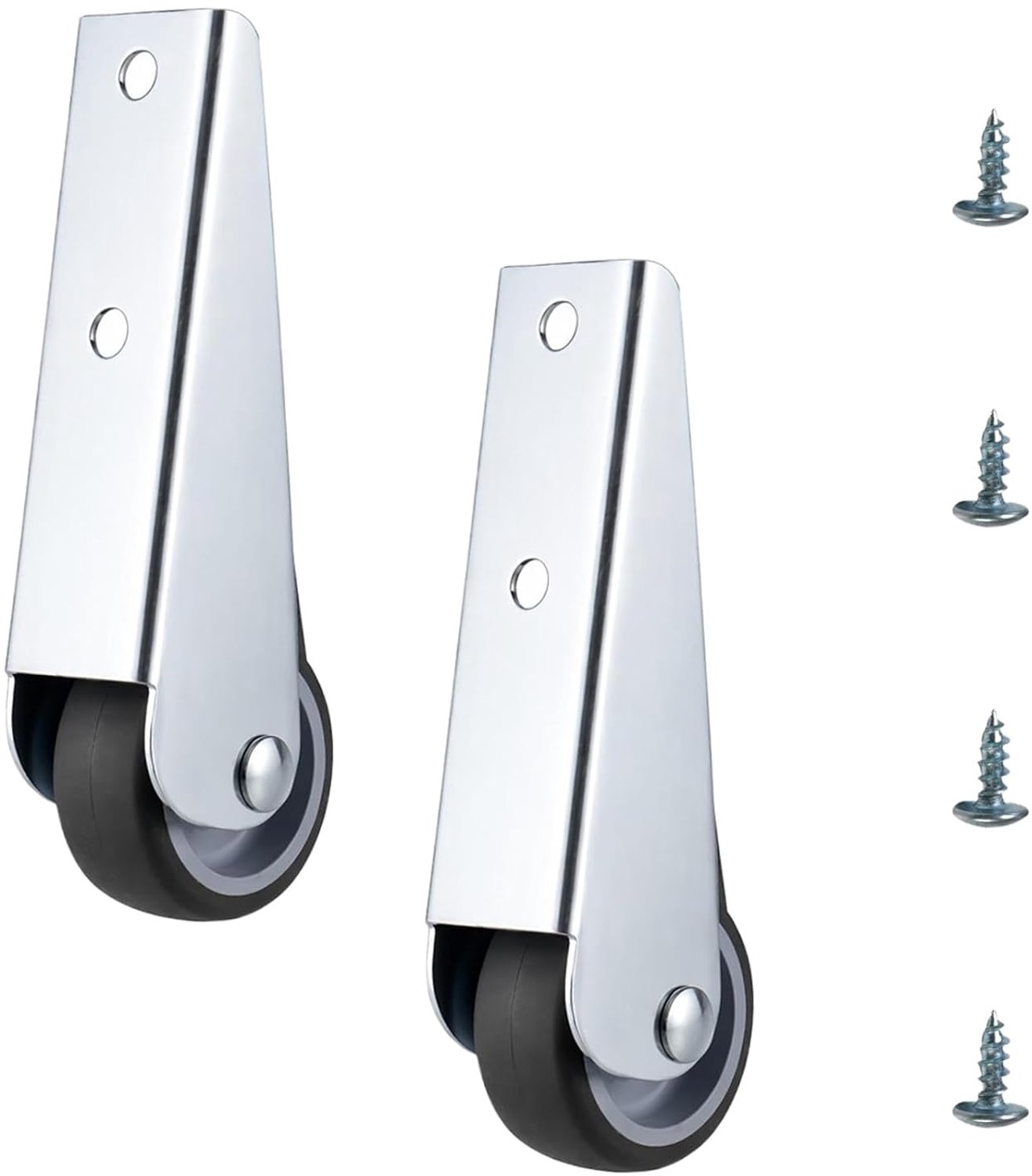 meubelwielen 40 mm - 2 stuks - zware wielen - moeiteloos verplaatsen van meubels - ServiceTopper