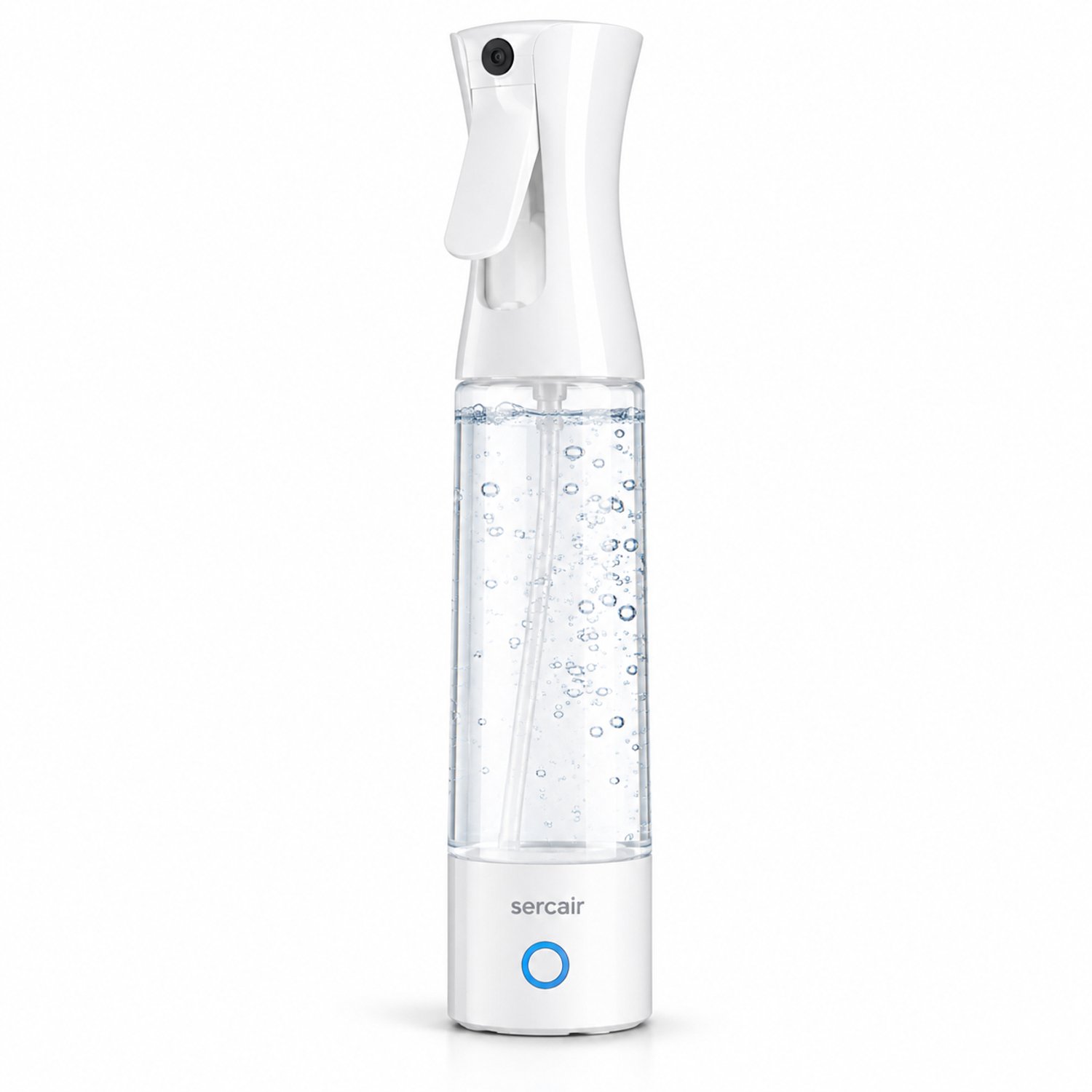 DrPhone Sercair Crystal – Sprayfles met Geëlektrolyseerd Water – Elektrolyse Generator – 250–500 ml – D1001 – Wit