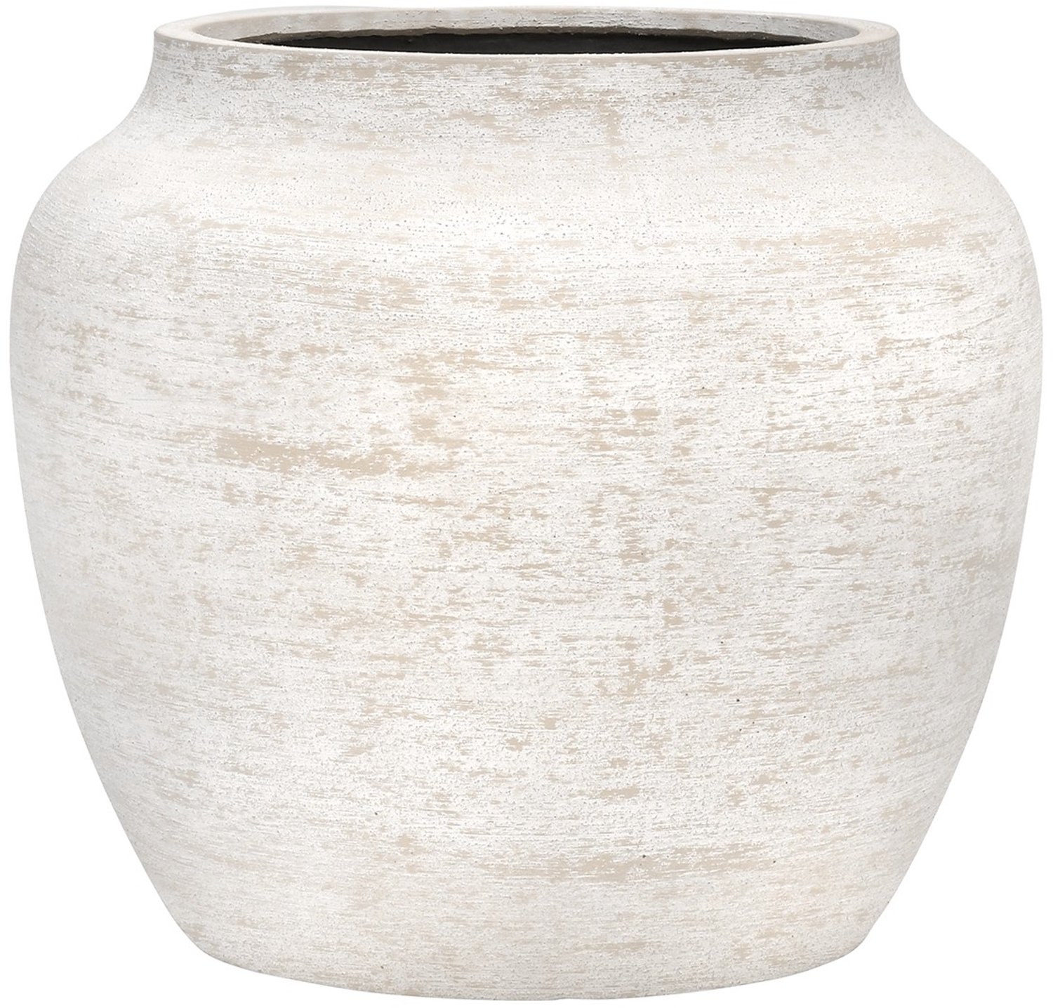 Pottery Pots - Bloempot Astra L - ⌀55cm x H48cm Opening 33.5cm - Indoor en Outdoor - Oat Linen
