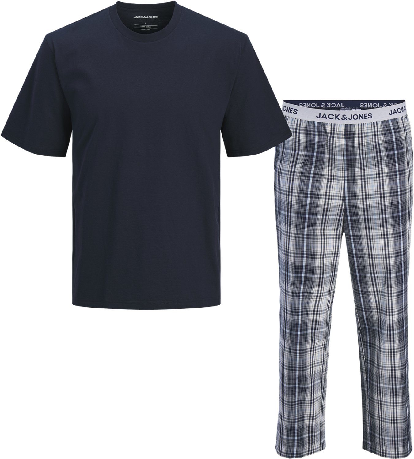 JACK & JONES JUNIOR - JACLUCA SS TEE AND WOVEN PANTS GIF JNR Jongens T-shirt
