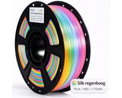 PLA Silk Filament – Regenboog – 1.75mm – 1KG - Koppelprint