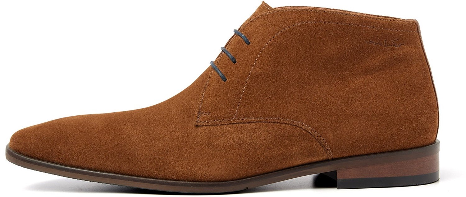VANLIER - Heren Schoenen - Bruin - Maat 43