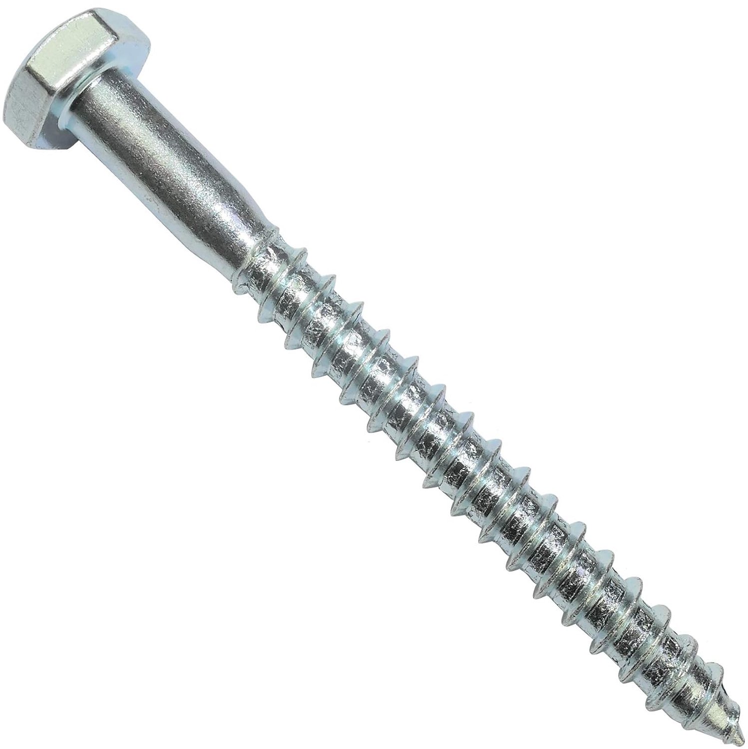 Zeskant bouten M6x60mm - Verzinkt staal - Roestvrij - Voor eenvoudige montage - 50 stuks - ServiceTopper