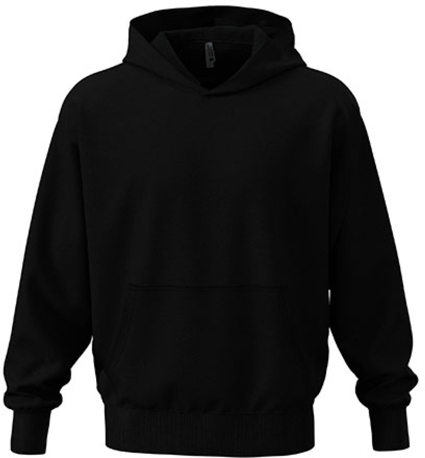 Next Level Apparel - Unisex Heavyweight Hoodie - Black - L