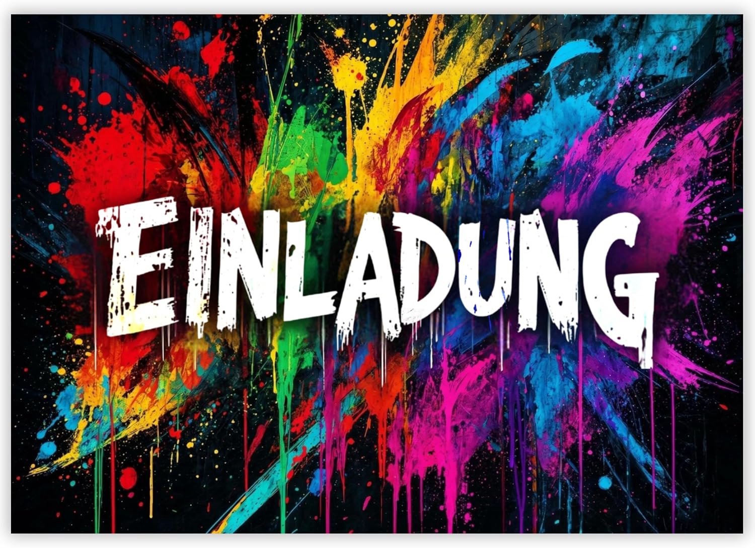 12 Uitnodigingskaarten Kinderfeest