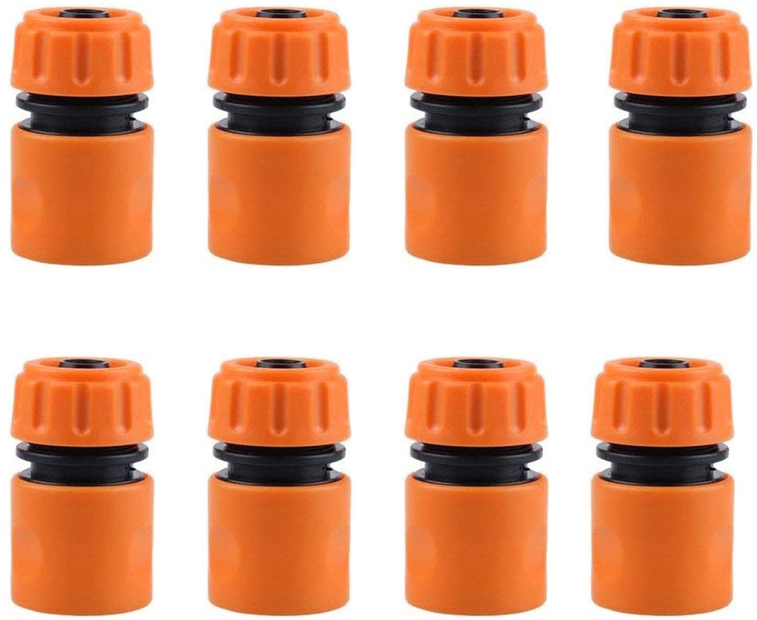 Set van 8 Tuinslang Verbindingen voor 1/2 Inch