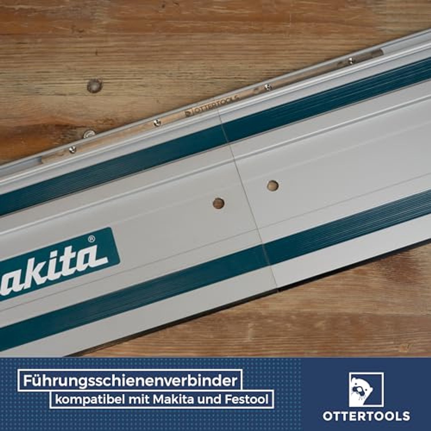 Gidsrail Verbinders - Set van 2 - Roestvrij Staal