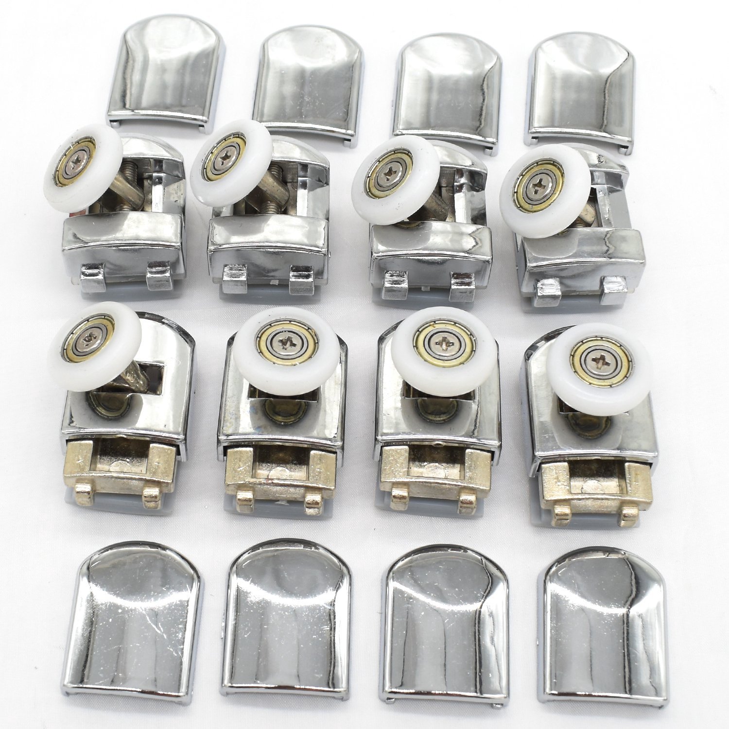 Douchecabinerollen 23 mm Set van 8 voor Badkameronderdelen