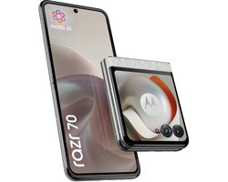 Motorola razr 70 17,5 cm (6.9) Dual SIM Android 16.0 5G USB Type-C 8 GB 256 GB 4800 mAh Wit