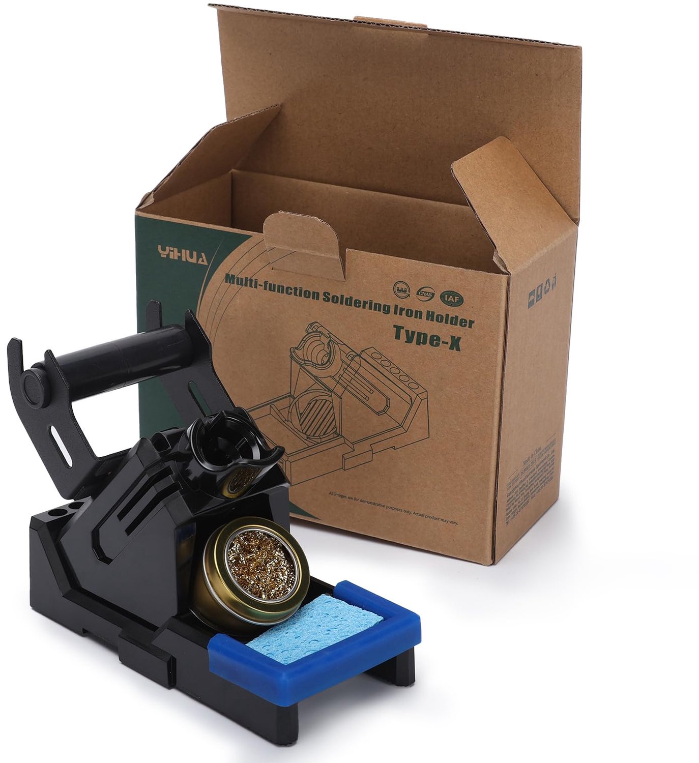 Geavanceerde Soldering Iron Houder met Opslagsysteem
