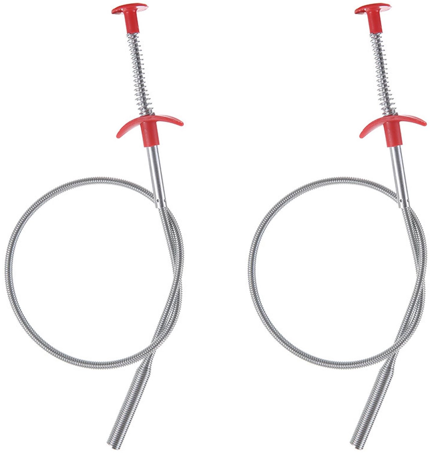 2 Stuks Flexibele Afvoer Reinigingsgereedschap van 60cm