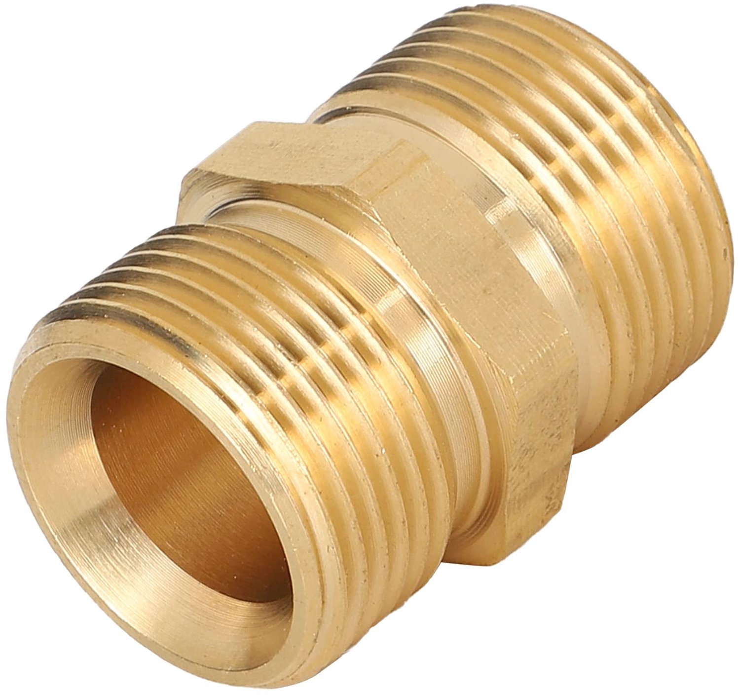 Hoge Druk Spray Adapter - 14mm Messing Verbindingsstuk - Duurzaam en Betrouwbaar - Voor Hoge Druk - Geschikt voor Diverse Toepassingen -...