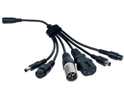 6-in-1 Multifunctionele Oplaadkabel met Verschillende Aansluitingen