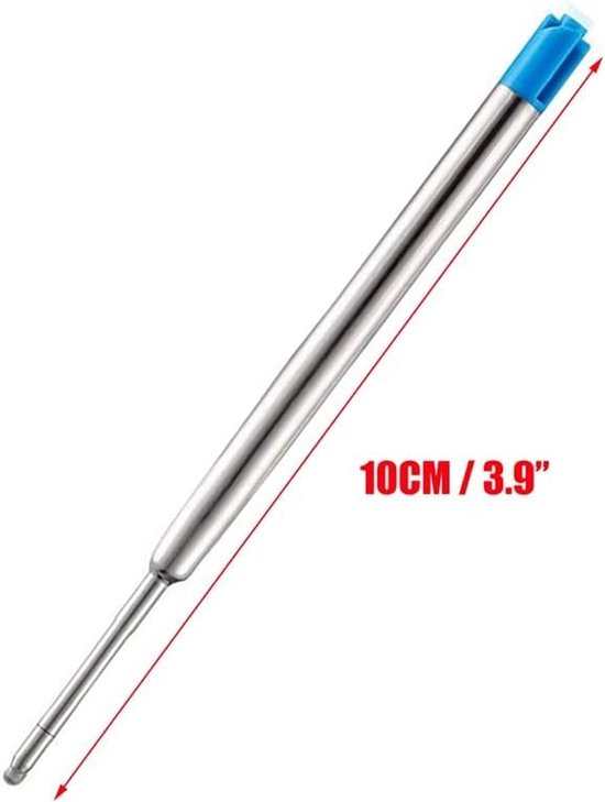 30 Ballpoint Pen Navullingen 10 cm Blauw — afbeelding 4