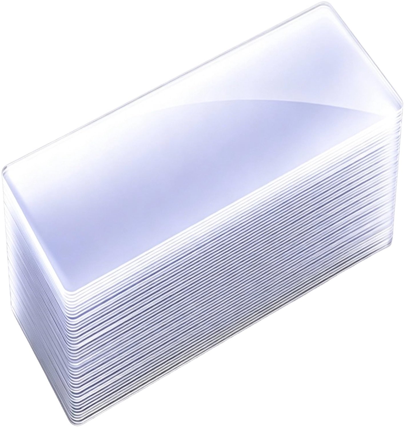 Pak van 60 Transparante Nano-Plakband - Wasbaar 9,2 x 3,5 cm
