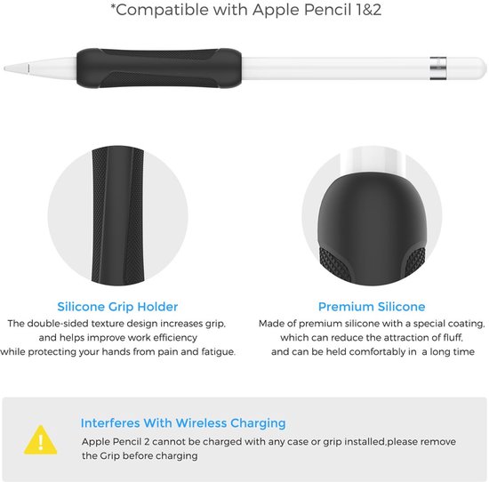Ergonomische Handgrepen voor Apple Pencil — afbeelding 5